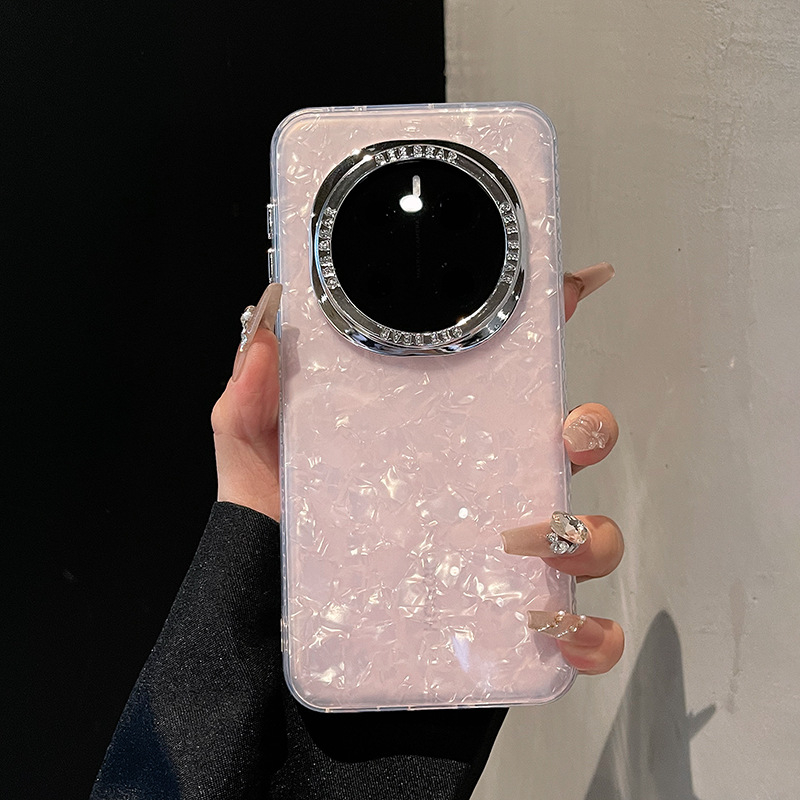 Honor Magic8 hátlapi tok Shell mintás, akril, forróprés, ütésálló, csúszásmentes, zuhanásálló, kompatibil Glory modell