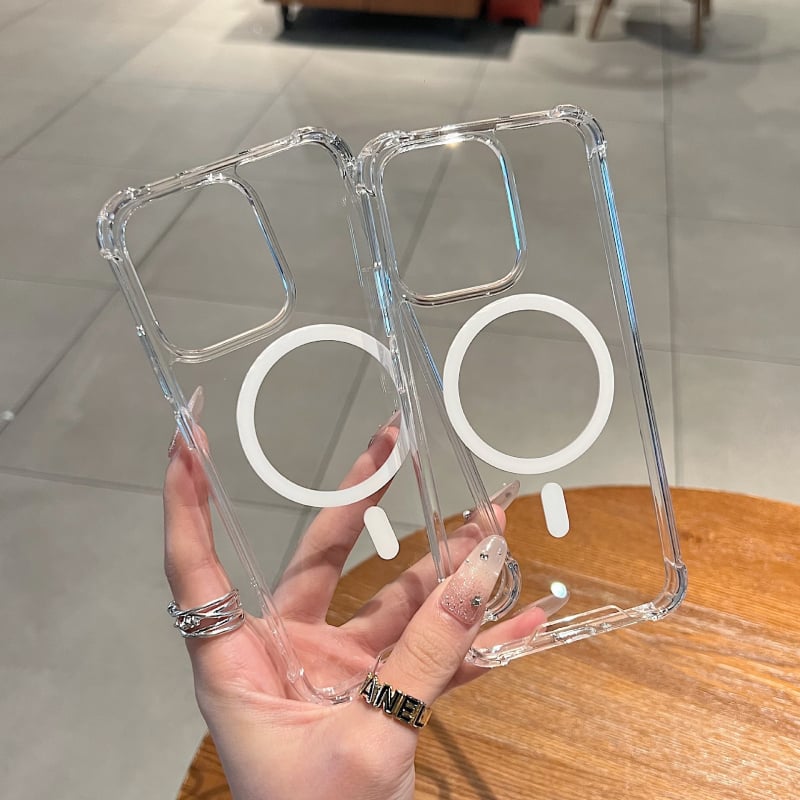 Carcasă pentru OPPO Find X9 Pro și Reno 15 Pro - TPU+PC, finisaj mat, susținere magnetică și protecție anti-cădere