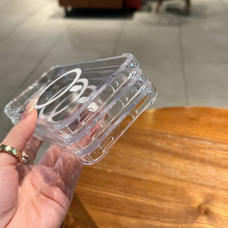 Carcasă pentru OPPO Find X9 Pro și Reno 15 Pro - TPU+PC, finisaj mat, susținere magnetică și protecție anti-cădere