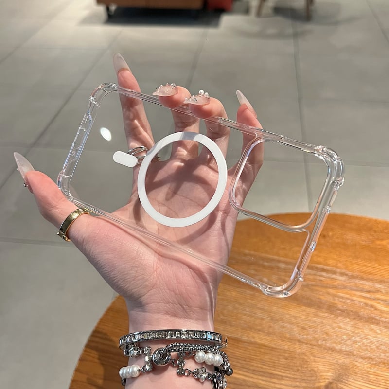 Carcasă pentru OPPO Find X9 Pro și Reno 15 Pro - TPU+PC, finisaj mat, susținere magnetică și protecție anti-cădere