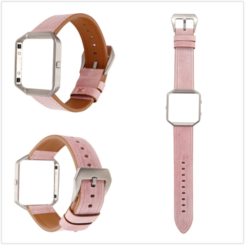 Dxunbands Fitbit Blaze bőrszíj | Valódi bőr, PU és imitációs bőr | Egyszerű stílus