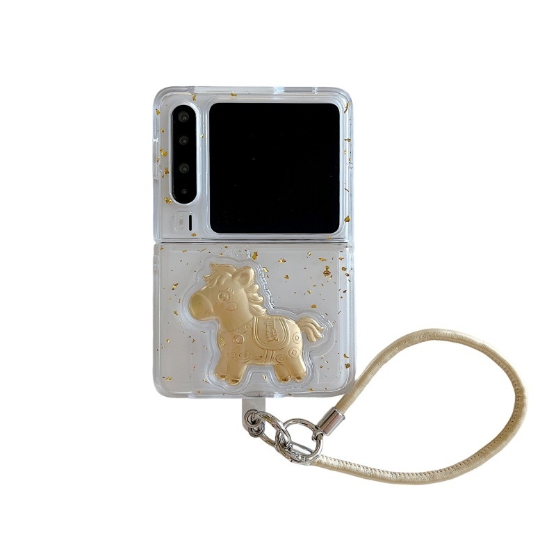 Carcasă Huawei flip, stil desen animat, plastic, ștampilare, personalizabilă