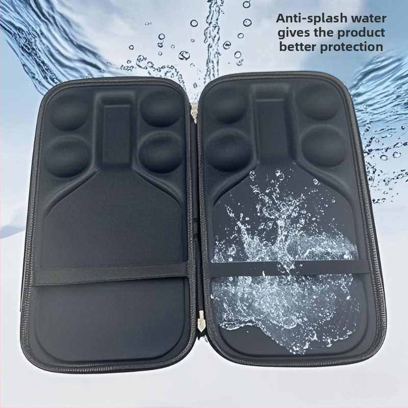 Yunmu EVA stingri korpuss galda tenisa reketei uzglabāšanas soma ar logotipa druku, Zhejiang izcelsme, sporta piederums