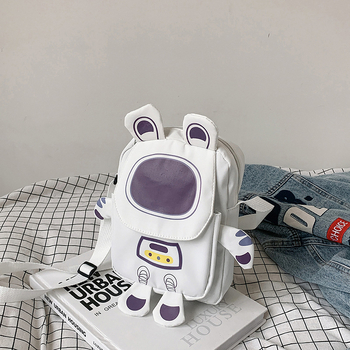 Ženska mini torba s karikaturnim dizajnom, novi model 2024, crossbody torba za telefon, korejski svježi stil, školsku torbu preko ramena