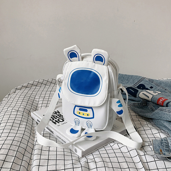 Ženska mini torba s karikaturnim dizajnom, novi model 2024, crossbody torba za telefon, korejski svježi stil, školsku torbu preko ramena