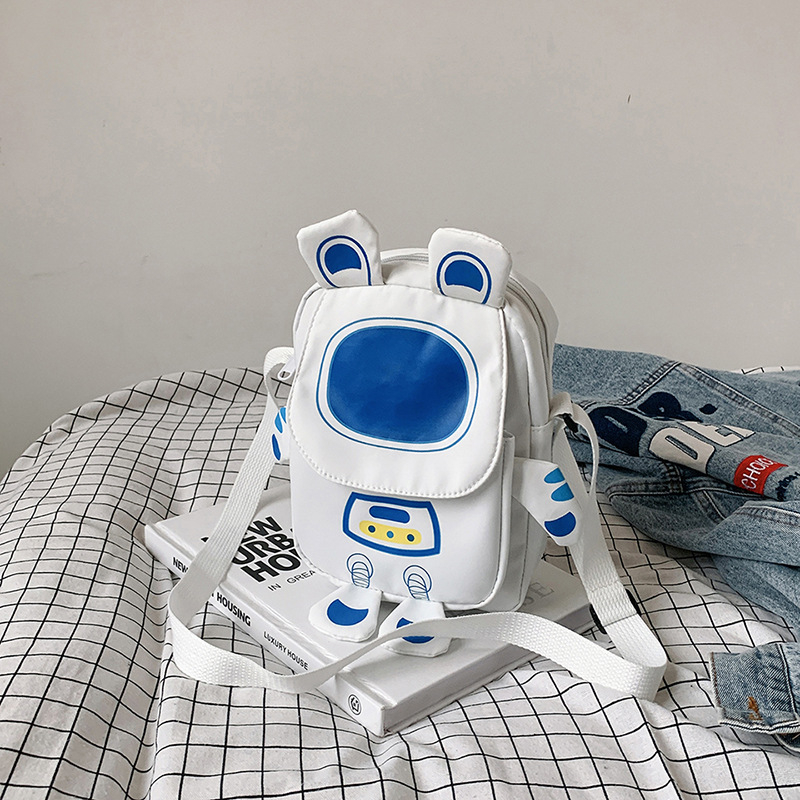 Ženska mini torba s karikaturnim dizajnom, novi model 2024, crossbody torba za telefon, korejski svježi stil, školsku torbu preko ramena