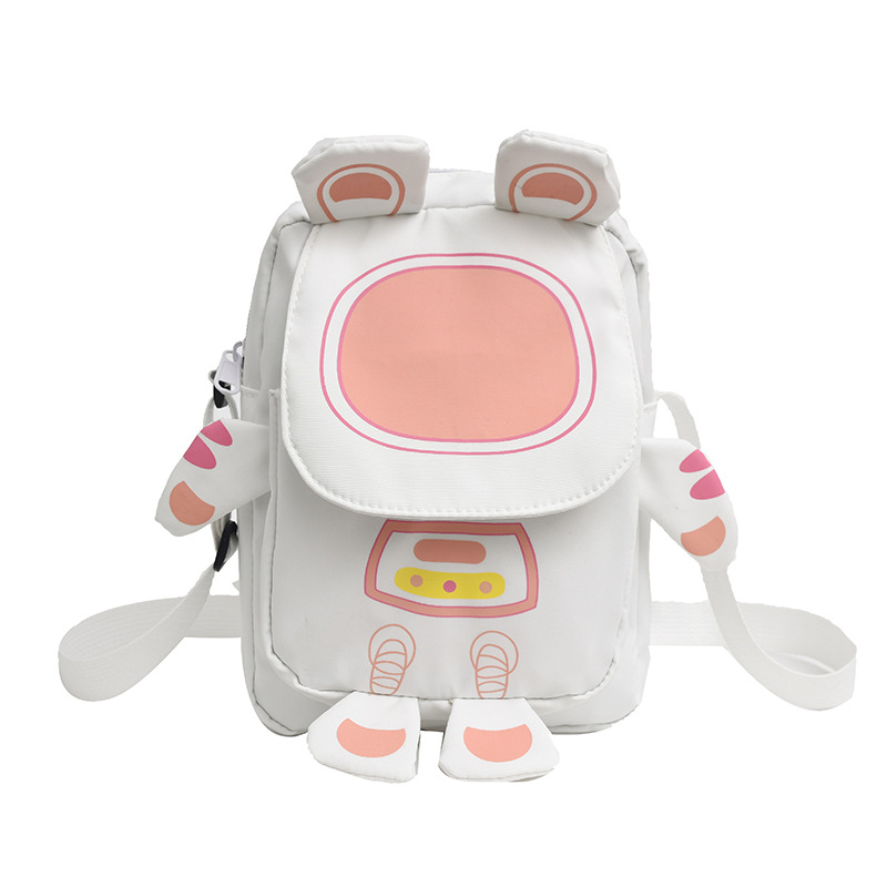 Ženska mini torba s karikaturnim dizajnom, novi model 2024, crossbody torba za telefon, korejski svježi stil, školsku torbu preko ramena