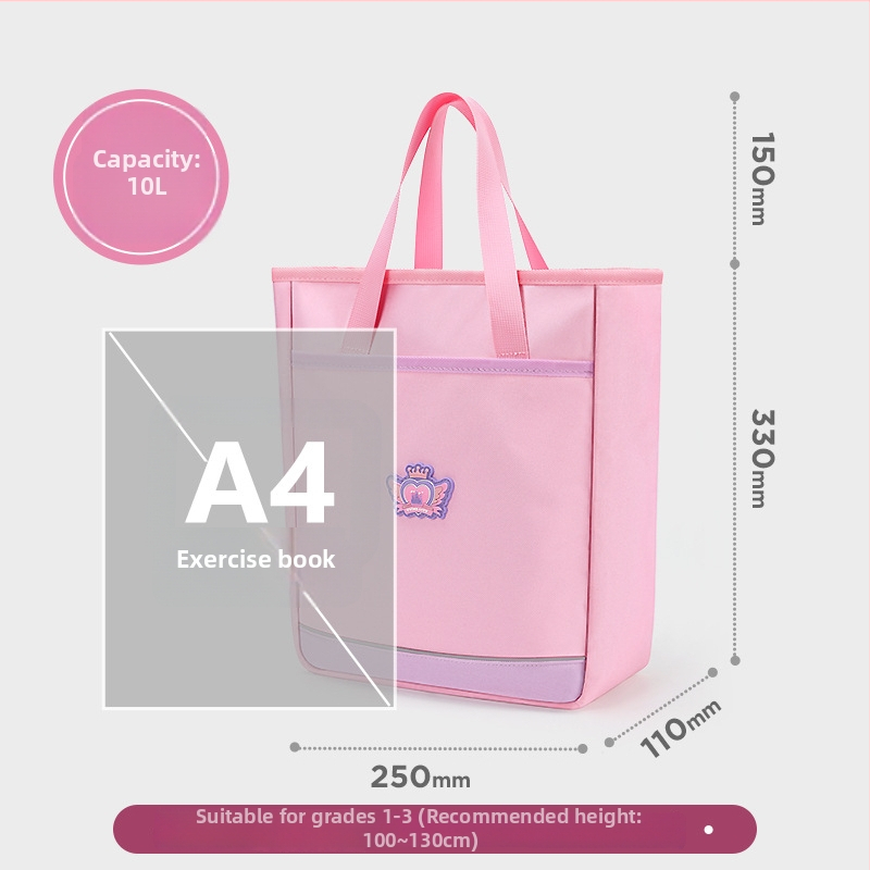 Školská taška typu tote pre základnú školu, Ninth Castle, textilný materiál, odolná, unisex, pre žiakov, leto 2025 (Ninth Castle | textilný materiál | unisex | základná škola | leto 2025)