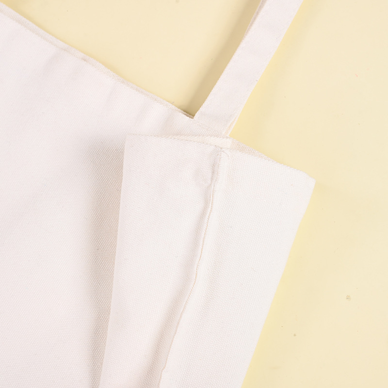 Testreszabható vászontáska üres dizájnnal; ideális egyetemisták és ingázók számára; nyomtatási lehetőségek: szitanyomás, digitális nyomtatás, hőtranszfer; készlet + testreszabás