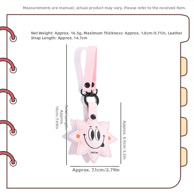 Кожен ключодържател с панделка, сладък стил, подходящ за двойки и студенти