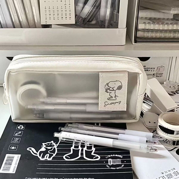 Pernica Snoopy motiv, korejskog stila, dvostruki sloj, veliki kapacitet, platneni materijal