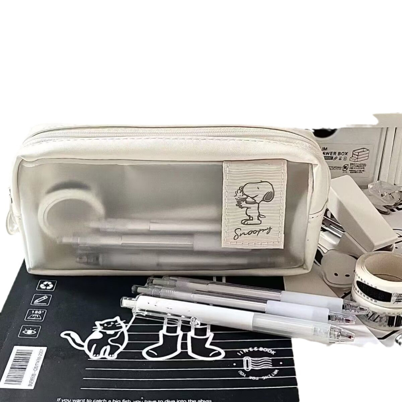 Pernica Snoopy motiv, korejskog stila, dvostruki sloj, veliki kapacitet, platneni materijal