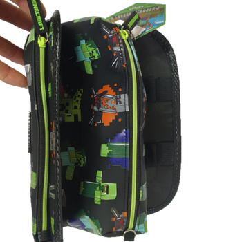 Smiggle ceruzatartó, PU anyag, uniszex, rajzfilmszerű stílus.