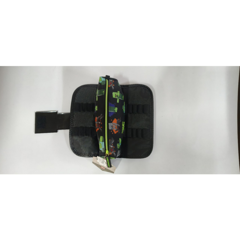 Smiggle ceruzatartó, PU anyag, uniszex, rajzfilmszerű stílus.