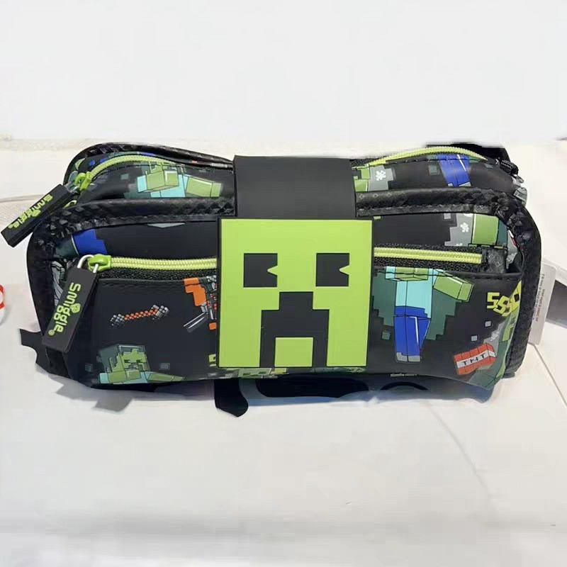 Smiggle ceruzatartó, PU anyag, uniszex, rajzfilmszerű stílus.