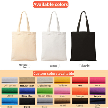 Vászon táska diákoknak – testre szabható könyv minta és logónyomtatás