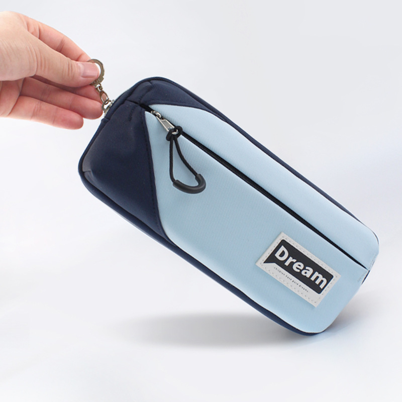 Pernica za olovke, velika kapaciteta, otporna na mrlje Oxford tkanina, korejski stil, unisex