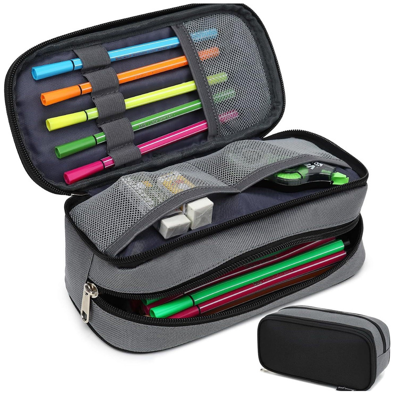 Pernica od platna, kvadratnog oblika, marka King of learning, model Simple eva pencil case, crtani motiv, mogućnost prilagodbe i ispisa logotipa