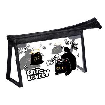  Tolltartó macska karikatúra dizájn, átlátszó PVC, Ximi, koreai verzió