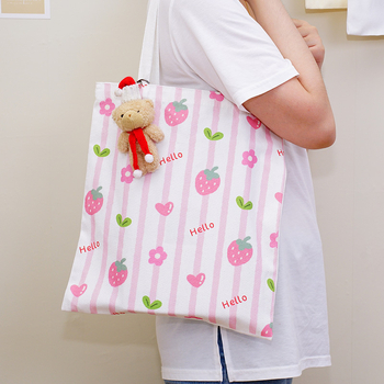 Kanvas táska egyedi logóval, kézitáska stílus, testreszabható, logó nyomtatás