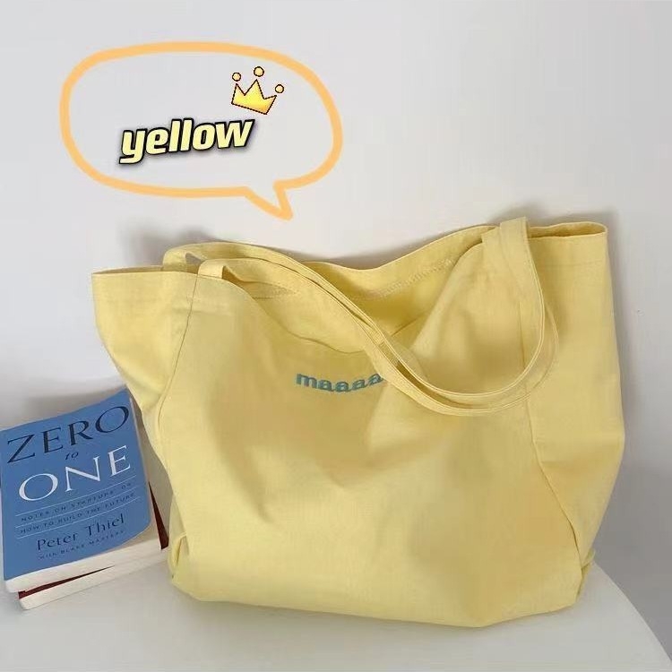 Canvas Tote torba od platna, otvorena gornja strana, poliester podstava, dvostruki naramenice, tote stil
