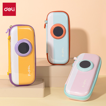 EVA ceruzatartó mókás kamera dizájnnal – Iskolai ceruzatartó általános iskolás diákoknak, 1–6. osztály