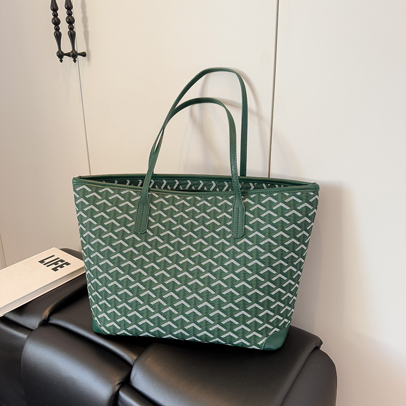 Γυναικεία τσάντα tote μεγάλης χωρητικότητας, PU υλικό, κλείσιμο με φερμουάρ, εσωτερικά: θήκη για κινητό και λαμιναρισμένη θήκη με φερμουάρ, επένδυση πολυεστέρα