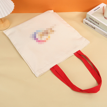 Platnena torba s prilagođenim logom; stil torbe; dno i bočne stranice