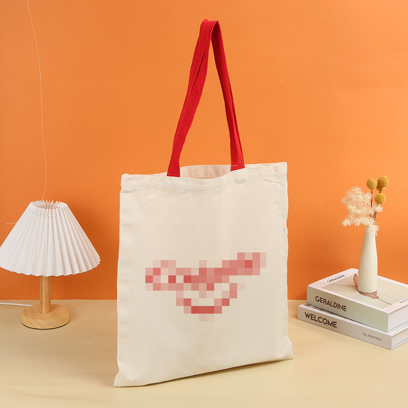 Platnena torba s prilagođenim logom; stil torbe; dno i bočne stranice