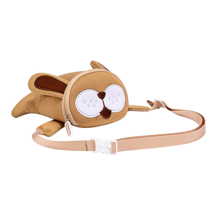 Óvodai hátizsák nyuszis mintával, lélegző diving cloth anyag, nylon bélés, uniszex