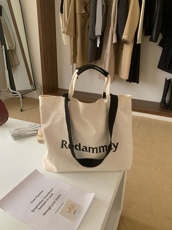 PU tote táska üzleti ingázáshoz, vászon bélés, vízszintes négyzet alakú forma, mágneses zár