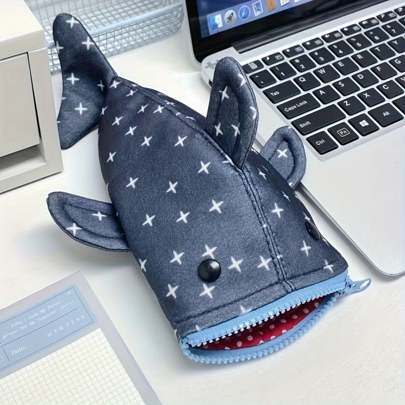 Joyful Shark torbica za olovke za učenike, poliester, općenita upotreba, ležerni stil