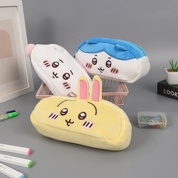 Miaoni Koreai stílusú rövid plüss tolltartó, uniszex, gyártó Qiuyi