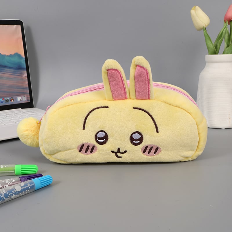 Miaoni Koreai stílusú rövid plüss tolltartó, uniszex, gyártó Qiuyi