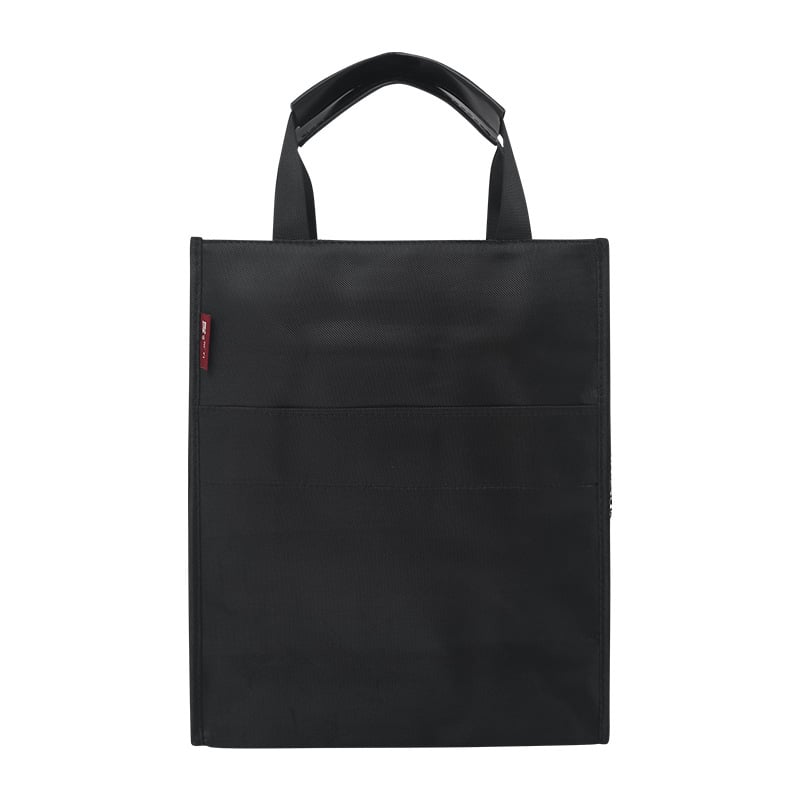 Geantă pentru studenți cu fermoar din pânză 840 Oxford, grosime 3 mm, greutate 180 g, capacitate mare pentru documente și materiale de birou