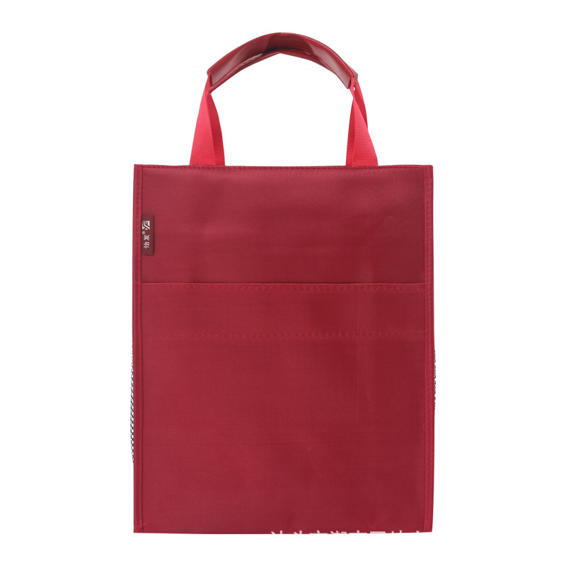 Geantă pentru studenți cu fermoar din pânză 840 Oxford, grosime 3 mm, greutate 180 g, capacitate mare pentru documente și materiale de birou