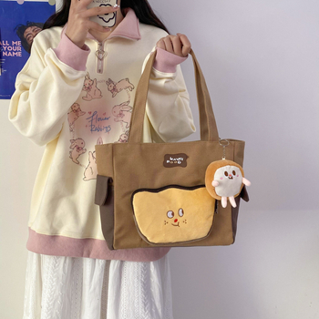 Unisex nailono tote rankinė mokyklai — vandeniui atspari, ultra lengva, dilimui atspari, išplečiama — Ruduo 2023