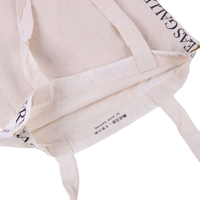 Geantă din pânză pentru studenți cu logo personalizat, mai multe metode de imprimare