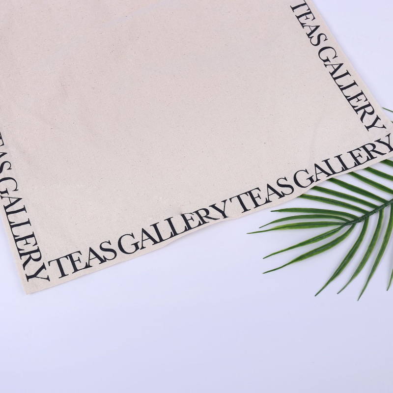 Geantă din pânză pentru studenți cu logo personalizat, mai multe metode de imprimare