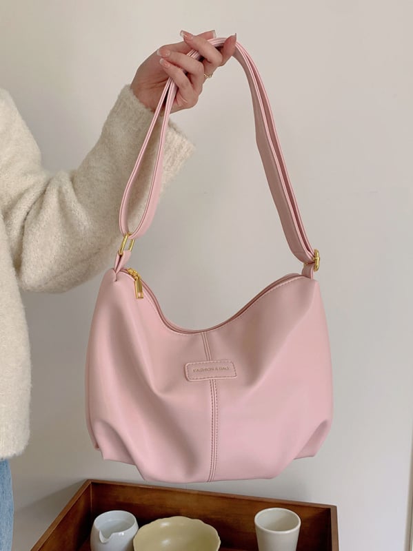 Tote torba – ulični stil, PU materijal, zatvarač, unutarnja džep sa zatvaračem, mekana izrada