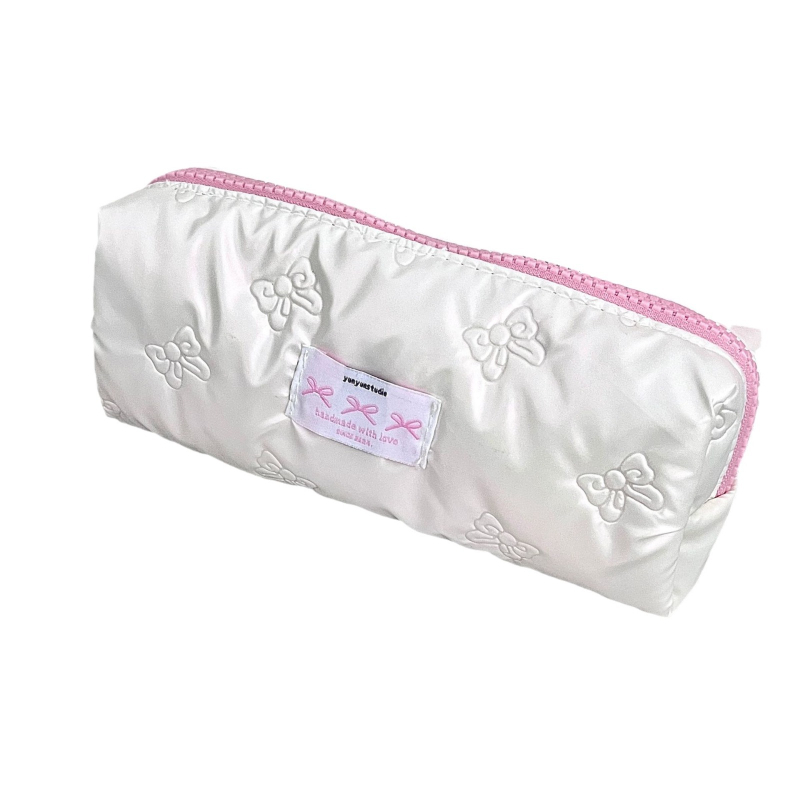 Моливник с панделка, голям капацитет, канцеларски органайзер, корейски стил, унисекс