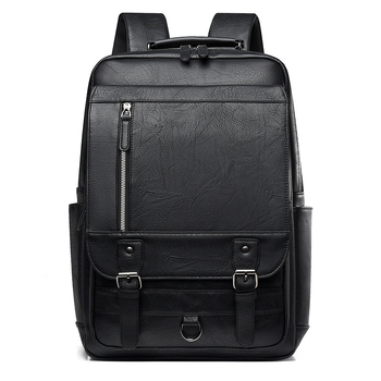 PU kožni ruksak za laptop, unisex, 20–35 L, vodootporan, gradski poslovni stil