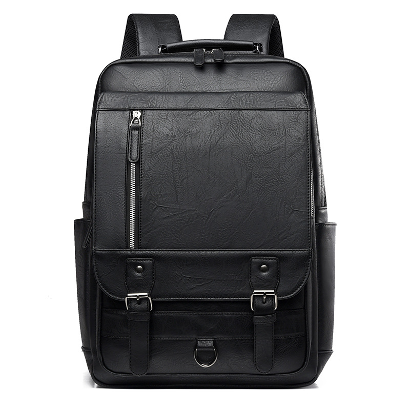 PU kožni ruksak za laptop, unisex, 20–35 L, vodootporan, gradski poslovni stil