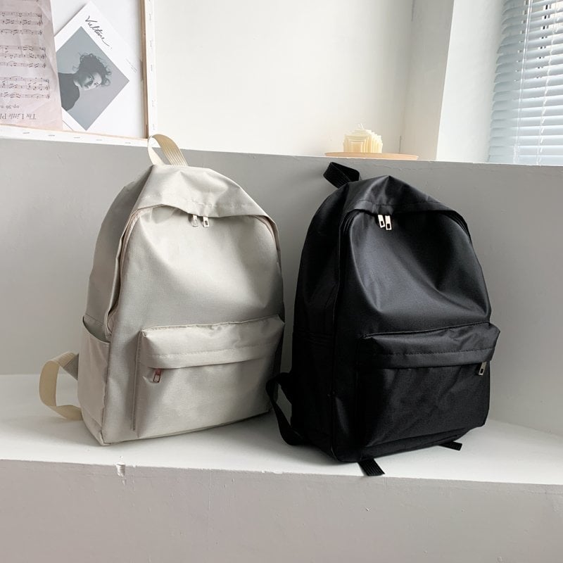 Nylon ruksak za kampus s zračnim jastučićima, unisex, stil neutralan po spolu, za sveučilište