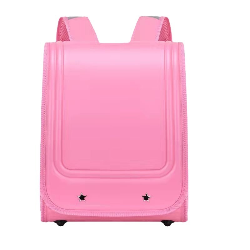 Bērnu mugursoma ar muguras atbalstu, PU materiāls, gaisa spilvenu siksnas, piemērots 1.–2. klasei, pavasaris 2024