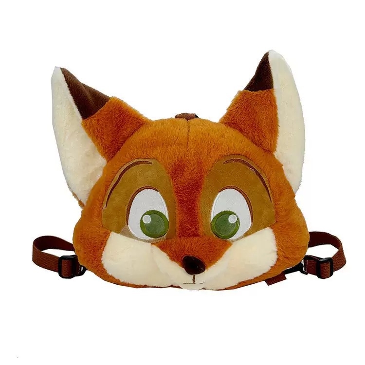 Plišani ruksak Zootopia s likovima Judy Hopps i Nicka Wildea — slatki likovi, svestrani ruksak