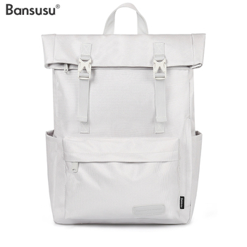 Putnički ruksak s pretincem za laptop — unisex stil, poliester, pogodan za slobodno vrijeme putovanja, brend Bansusu