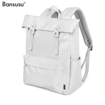 Putnički ruksak s pretincem za laptop — unisex stil, poliester, pogodan za slobodno vrijeme putovanja, brend Bansusu