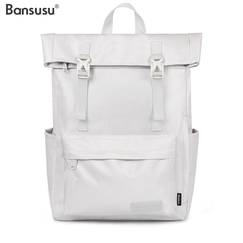 Putnički ruksak s pretincem za laptop — unisex stil, poliester, pogodan za slobodno vrijeme putovanja, brend Bansusu