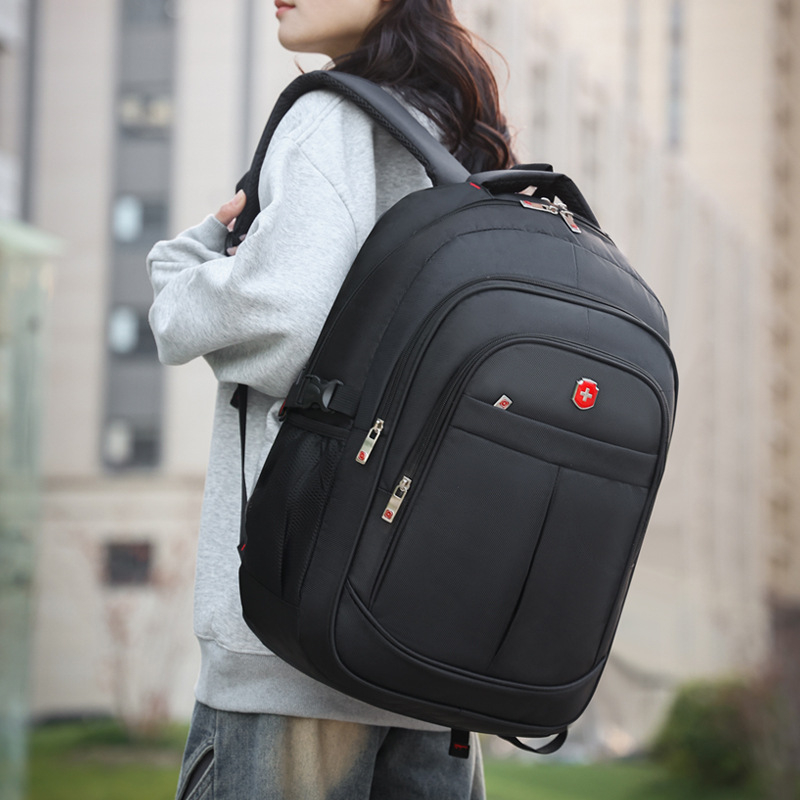 Unisex ruksak, 20–35 L kapaciteta, Oxford tkanina, pogodan za 15-inčni prijenosnik, naramenice sa zračnim jastučićem